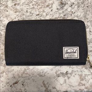 Black Herschel wallet